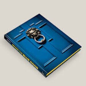 Behind the Blue Door Book - NWT